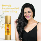 Ivory Natural 24K Gold Face Polish Oil For Luxurious Exfoliating And Rejuvenating Skincare | Grocsy
