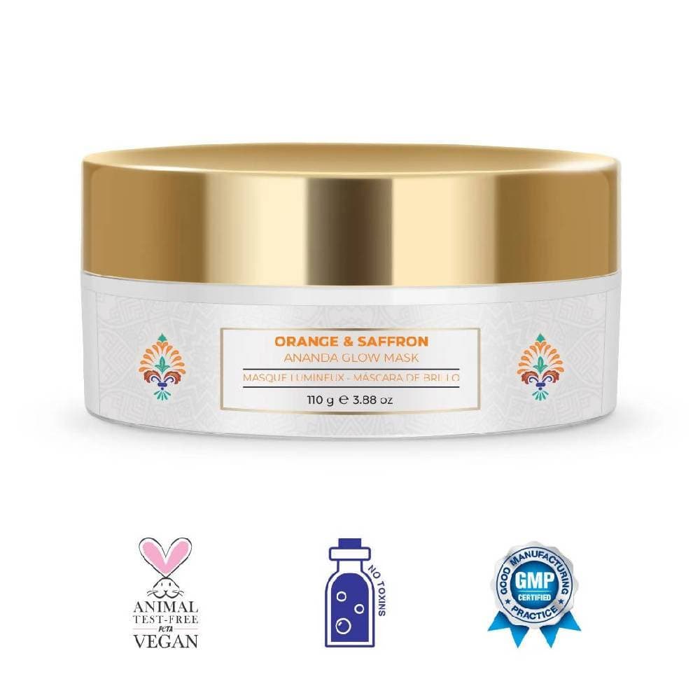Nourish Mantra Orange & Saffron Ananda Glow Mask | Grocsy