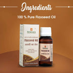 Krishna's Herbal & Ayurveda Flaxseed Oil | Grocsy
