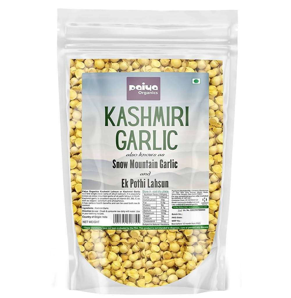 Paiya Organics Kashmiri Garlic | Grocsy