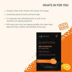 Glamveda Hongcho Anti Acne & Glow Sheet Mask | Grocsy
