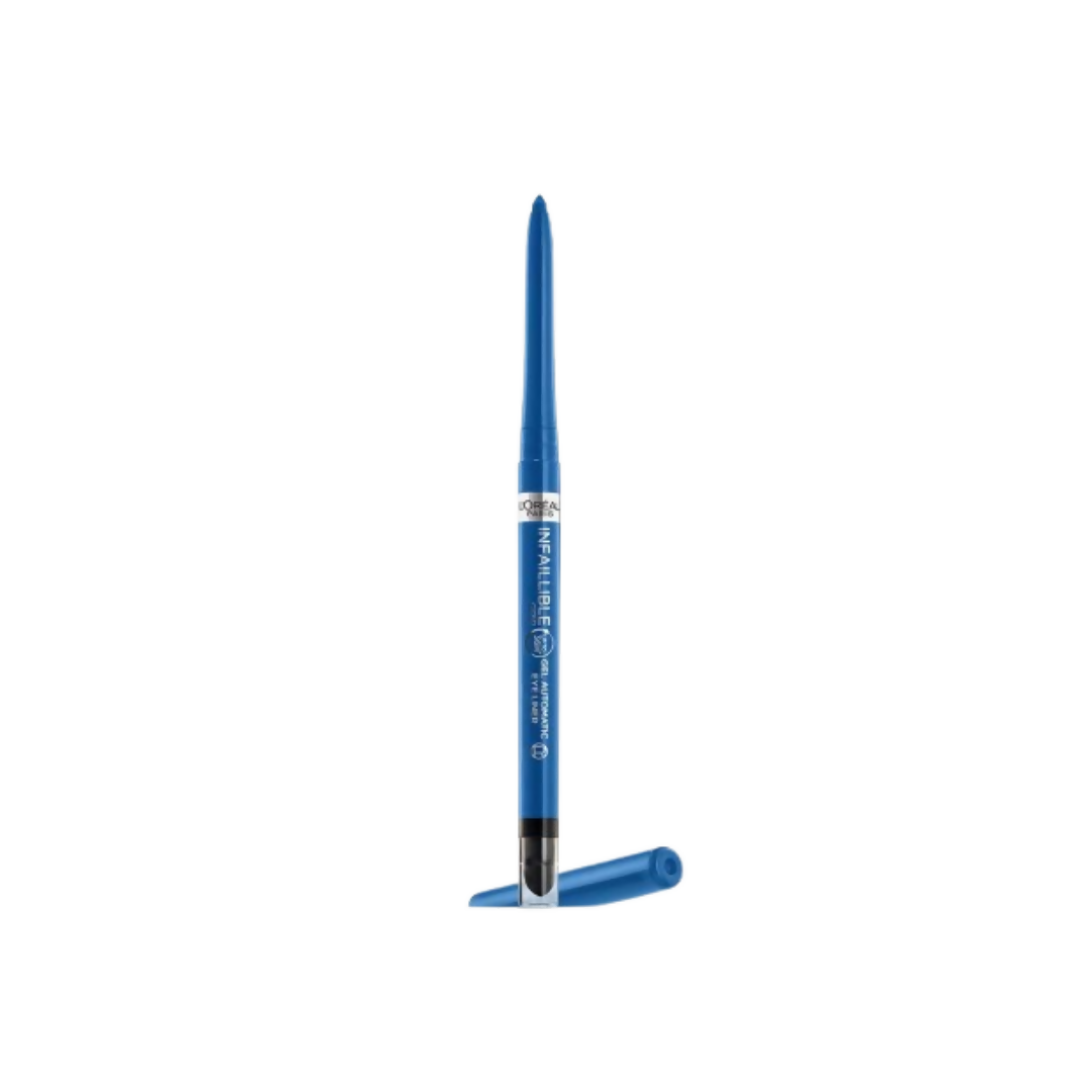 L'Oreal Paris Infaillible Grip Upto 36H Gel Automatic Eye Liner - 006 Electric Blue | Grocsy