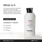 Minimalist Anti-Dandruff Shampoo 3.5% Salicylic Acid | Grocsy