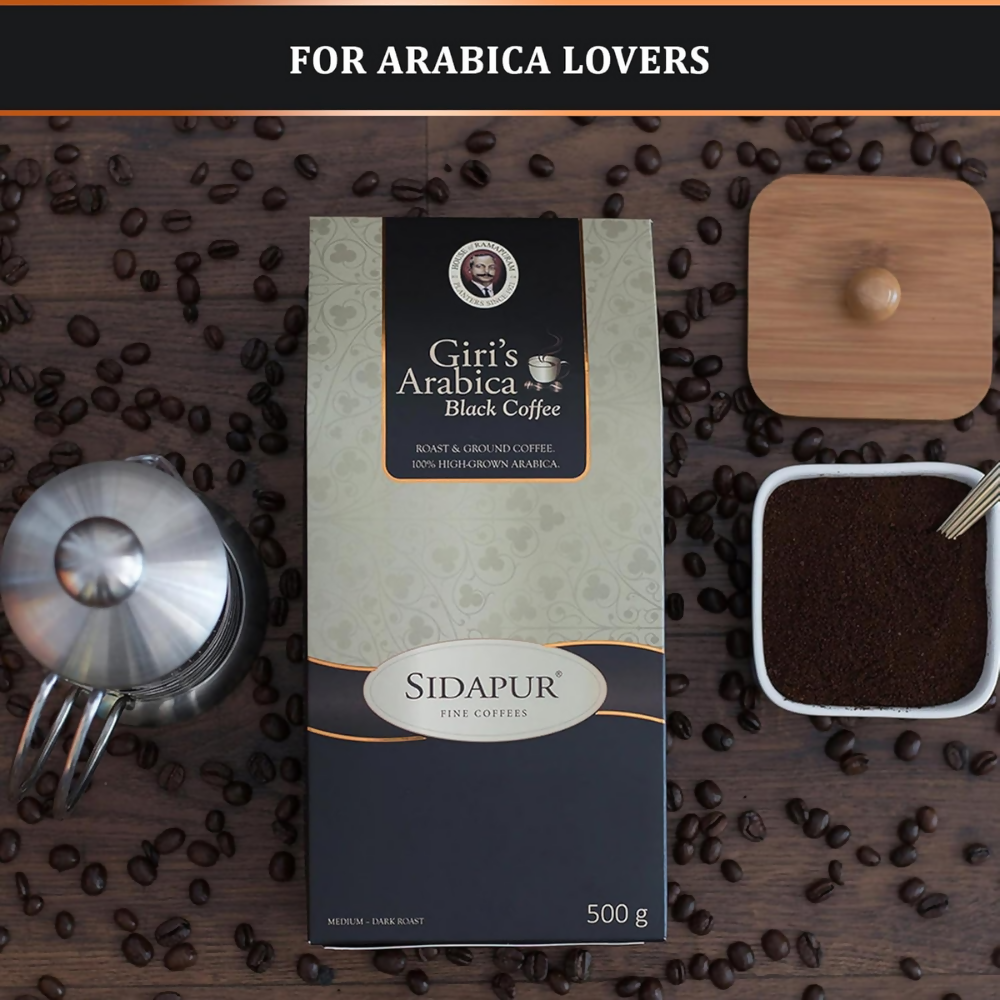 Sidapur Giri's Arabica Black Coffee | Grocsy