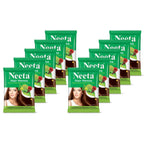 Neeta Henna Powder for Hair, Henna-Based Hair Color (Pack of 10) Natural Brown | Grocsy