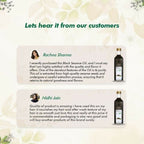 Farm Naturelle Wood Pressed Black Sesame Oil | Grocsy