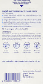 Nivea Visage Hautverfeinerndes Clear Up Strips | Grocsy