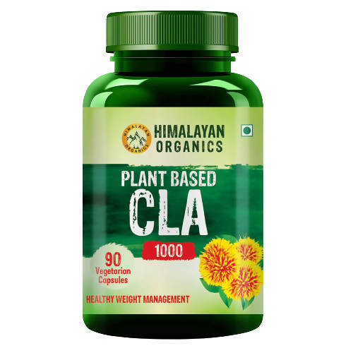 Himalayan Organics Plant Based CLA 1000 Healthy Weight Management Vegetarian Capsules | Grocsy