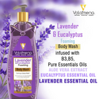 Volamena Lavender & Eucalyptus Foaming Body Wash | Grocsy