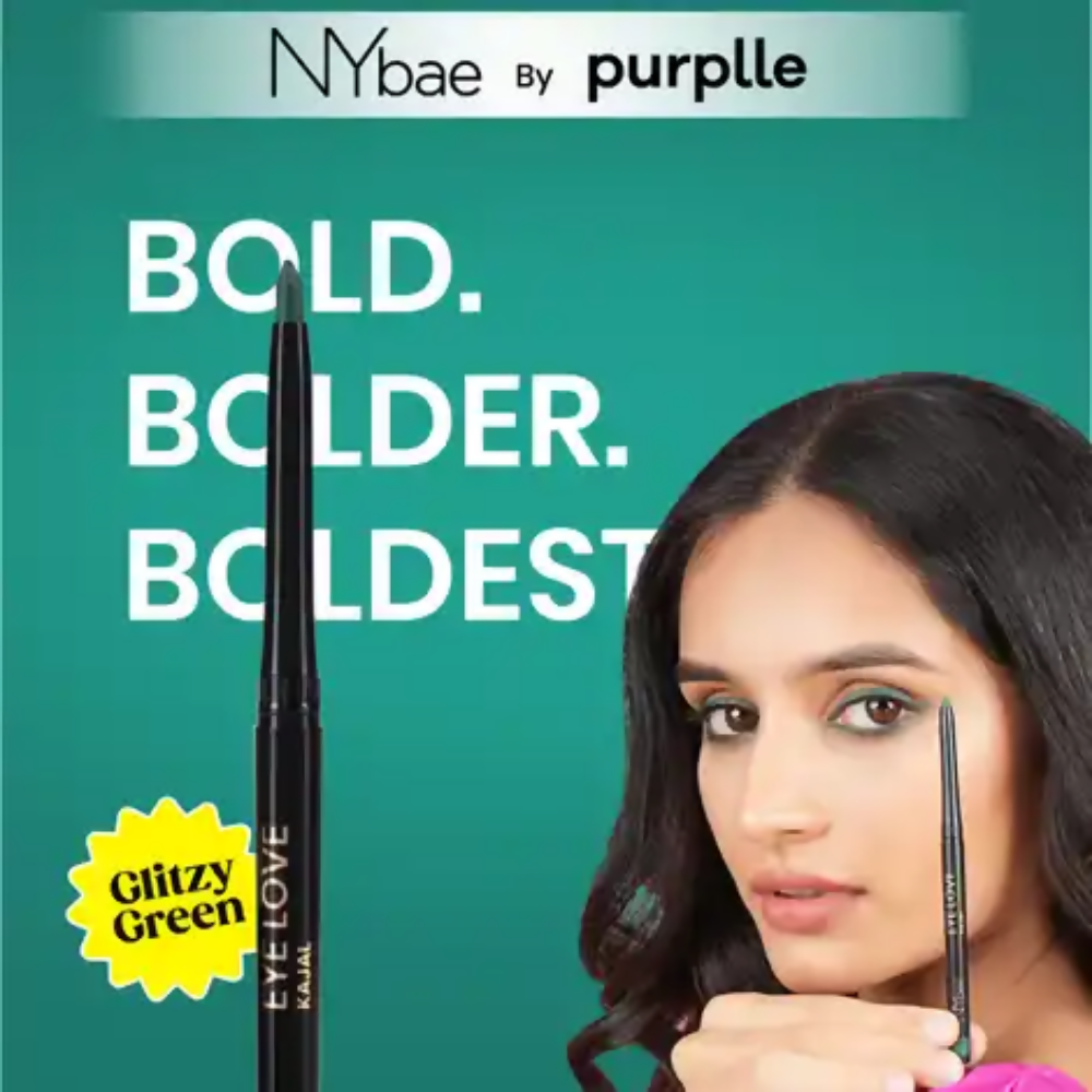 NY Bae Colored Kajal - Glitzy Green | Grocsy