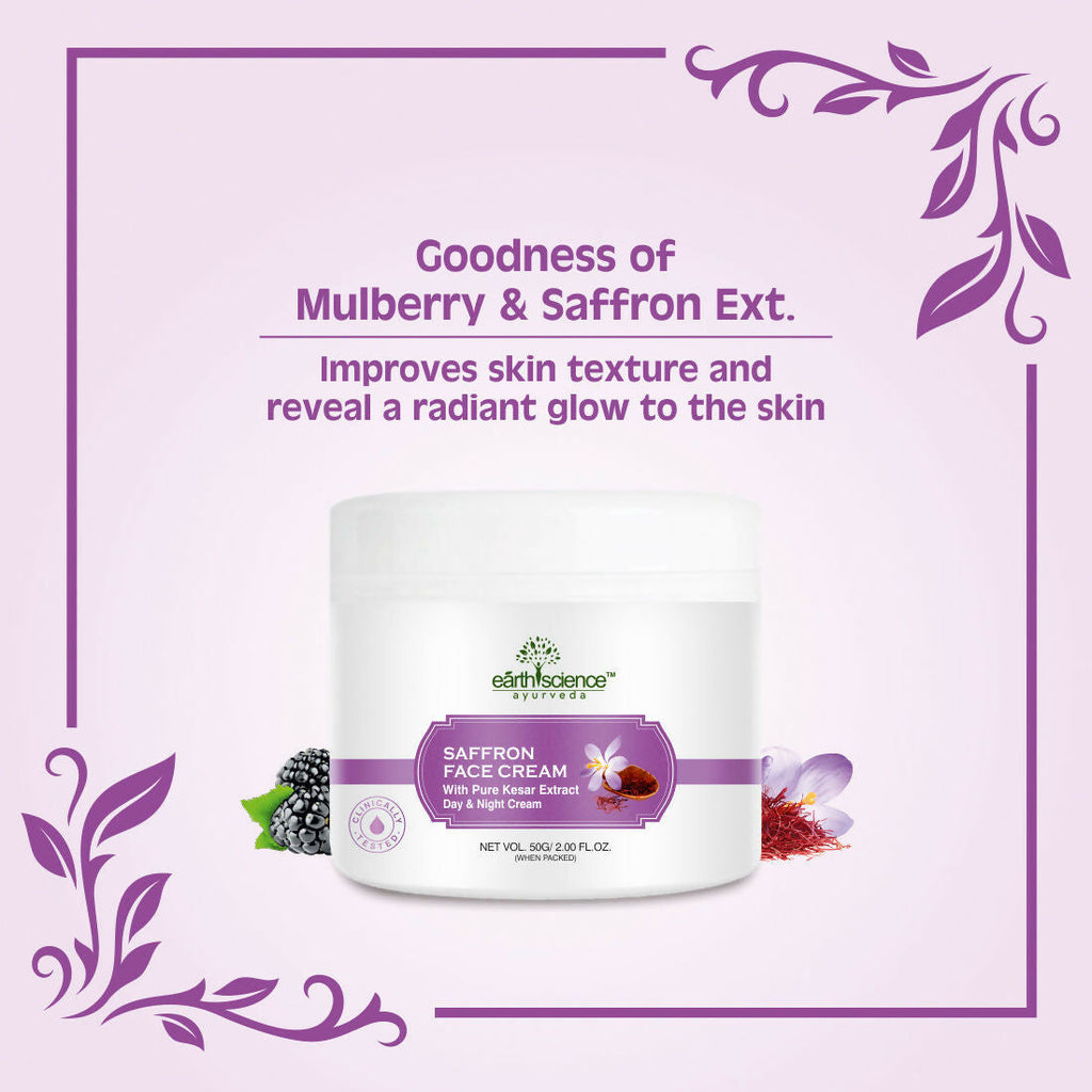 Earth Science Ayurveda Kumkumadi (Saffron) Face Cream | Grocsy