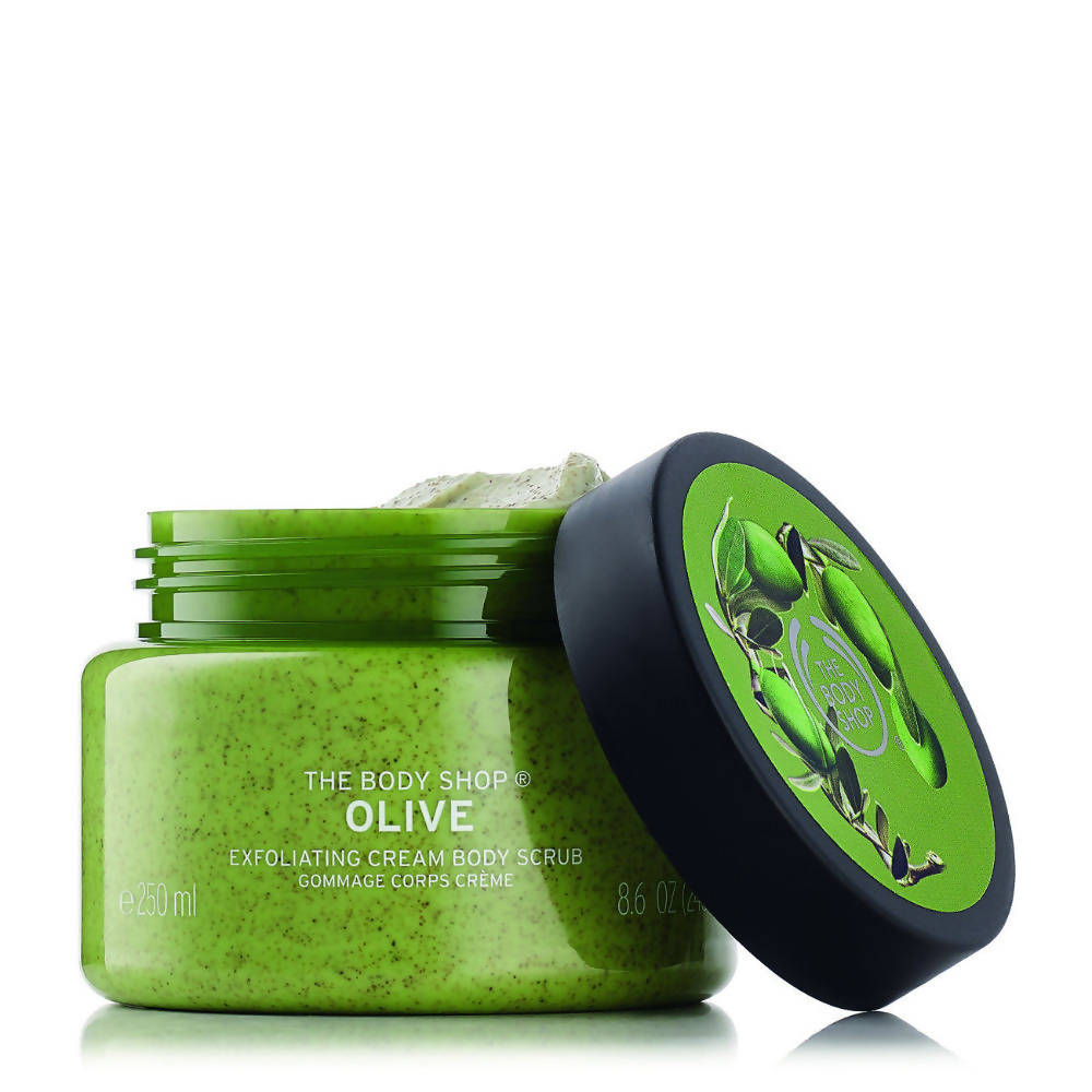 The Body Shop Olive Exfoliating Cream Body Scrub | Grocsy