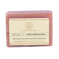Khadi Natural Woody Sandal & Honey Soap | Grocsy
