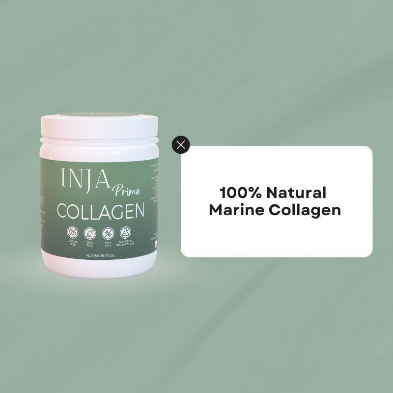 Inja Prime Finest Hydrolyzed Marine Collagen - Unflavoured | Grocsy