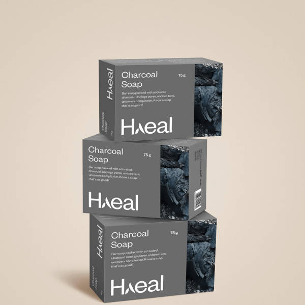 Haeal Charcoal Soap | Grocsy