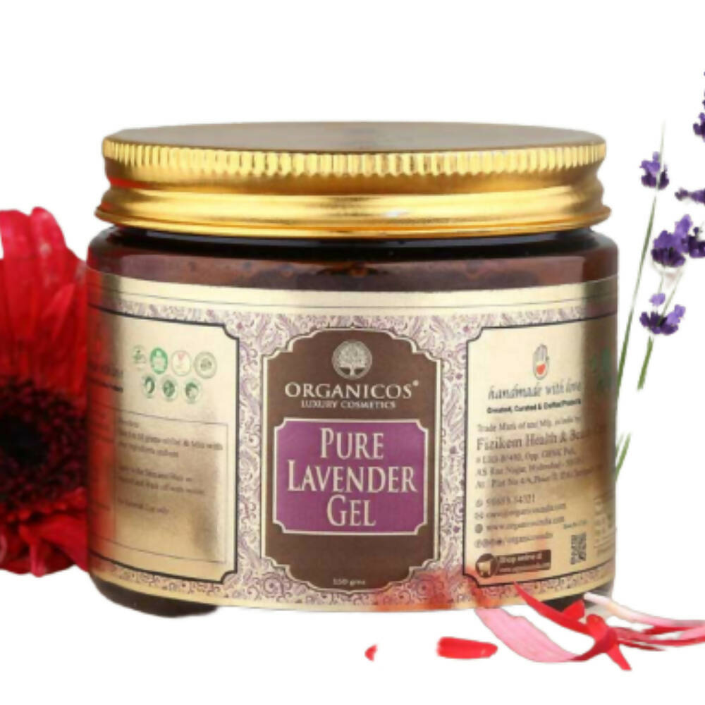 Organicos Pure Lavender Face Gel | Grocsy