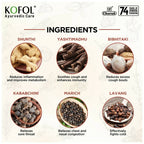 Charak Pharma Kofol Ayurvedic Sip Instant Kadha Sachet | Grocsy