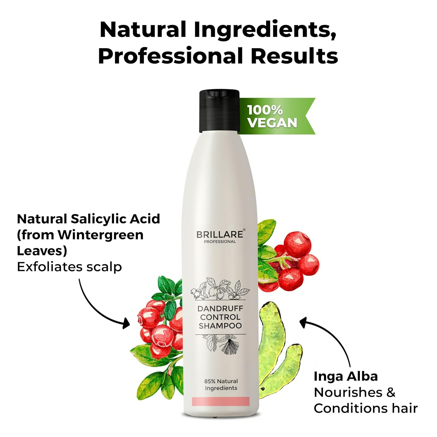 Brillare Dandruff Control Shampoo | Grocsy