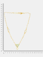 Ruby Raang Sheesh Mahal Necklace | Grocsy