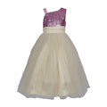Asmaani Baby Girl's white Color Satin A-Line Maxi Full Length Dress (AS-DRESS-22017) | Grocsy