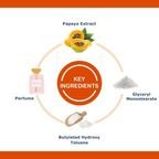Oxyglow Herbals Papaya Bleach Cream | Grocsy
