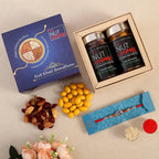 Fengshui Rakhi & Assorted Dry Fruits Jars | Grocsy