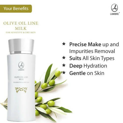 Lambre Olive Oil Line Cleansing Milk | Grocsy