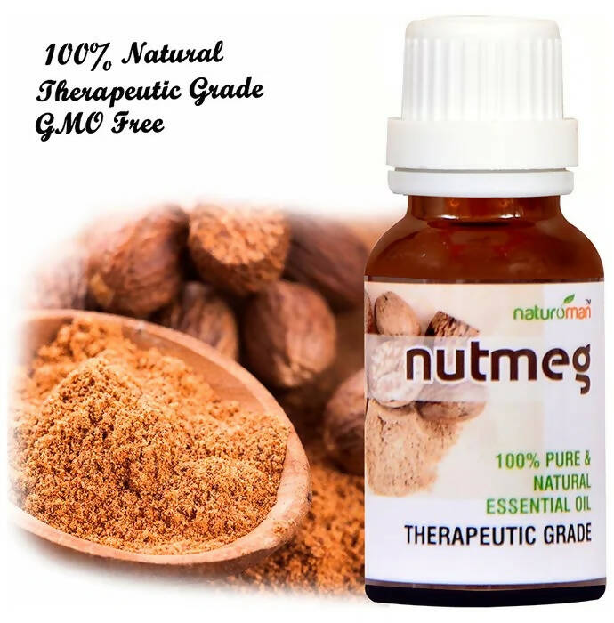 Naturoman Nutmeg Pure and Natural Essential Oil | Grocsy