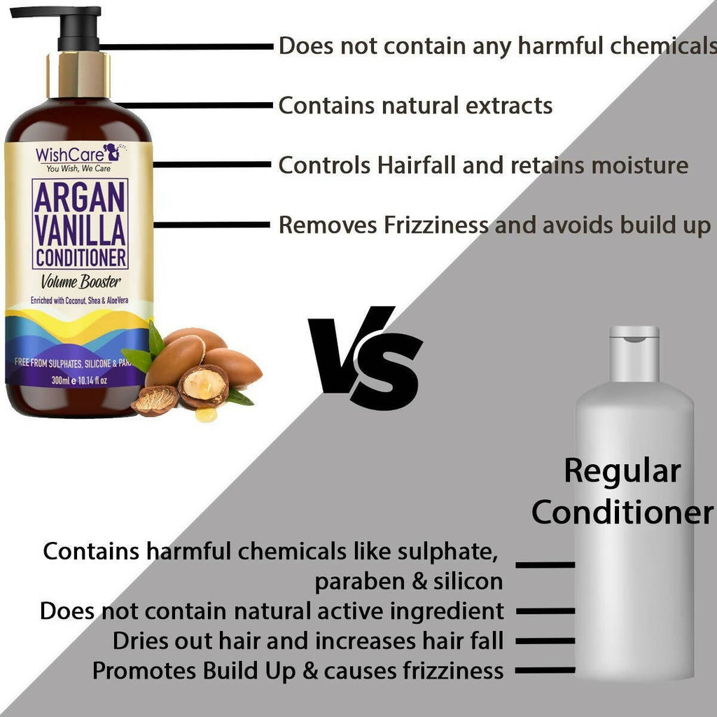 Wishcare Argan Vanilla Conditioner | Grocsy