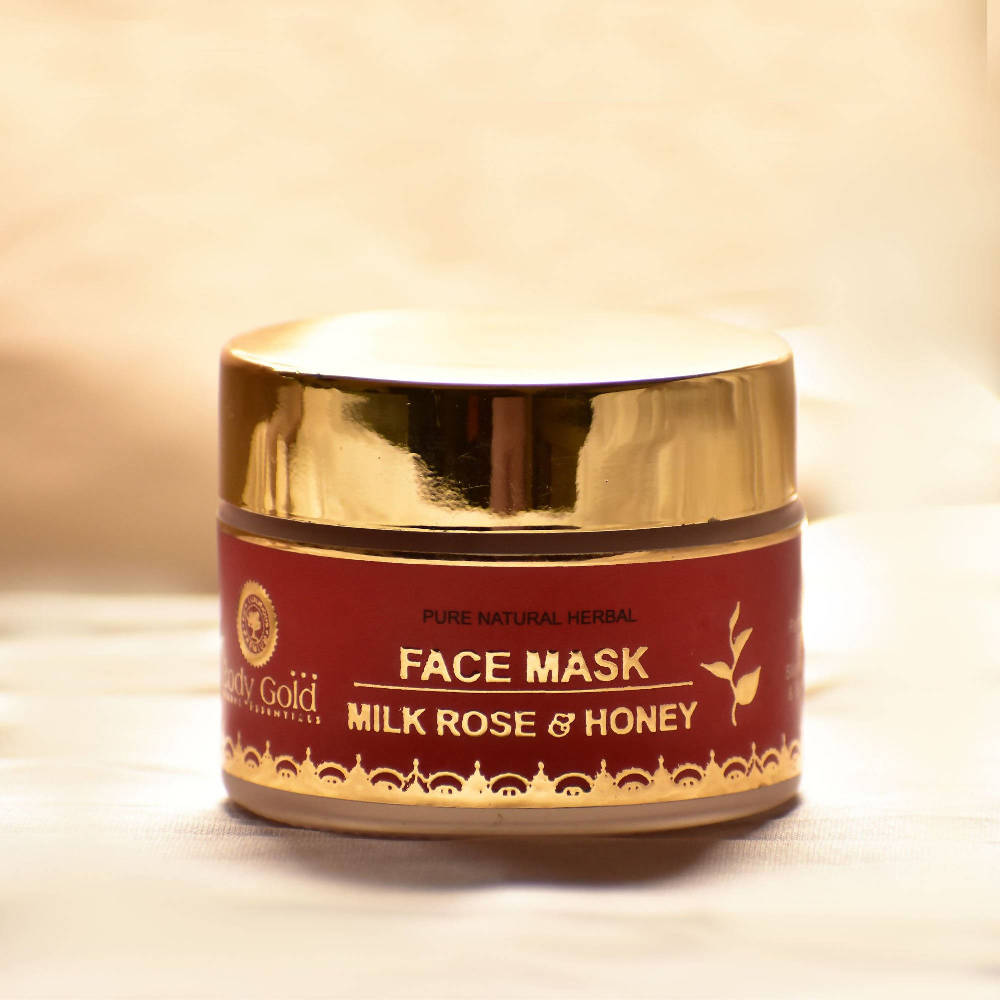 Body Gold Face Mask - Milk Rose & Honey | Grocsy
