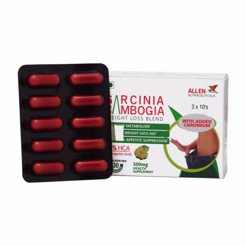Allen Homeopathy Garcinia Capsules | Grocsy
