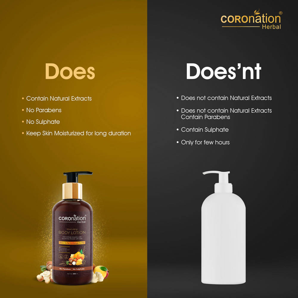 Coronation Herbal Shea Butter & Mango Butter Body Lotion | Grocsy