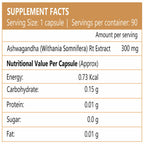 NLife Ashwagandha Capsules | Grocsy