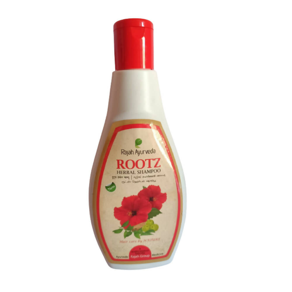 Rajah Ayurveda Rootz Herbal Shampoo | Grocsy
