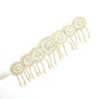 Mominos Fashion Johar Kamal Handicraft Pearls Necklace with Earrings For Women