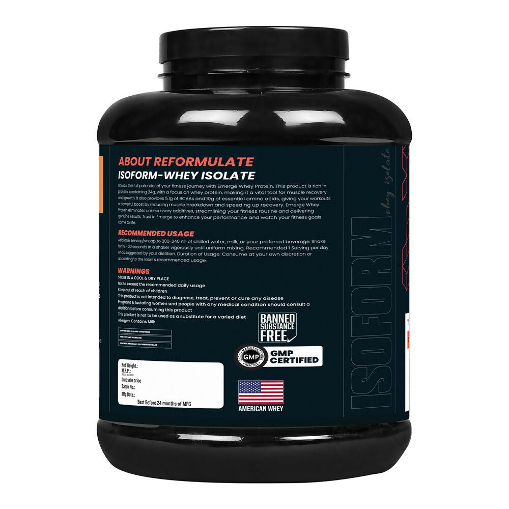 Reformulate I Isoform I Whey Isolate I Your Daily Meal Replacement Formula I 27G Protein | 6.1G BCAA | 12.9G EAA | O g Sugar - Cold Coffee | Grocsy