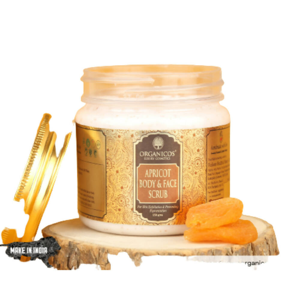 Organicos Apricot Face & Body Scrub | Grocsy