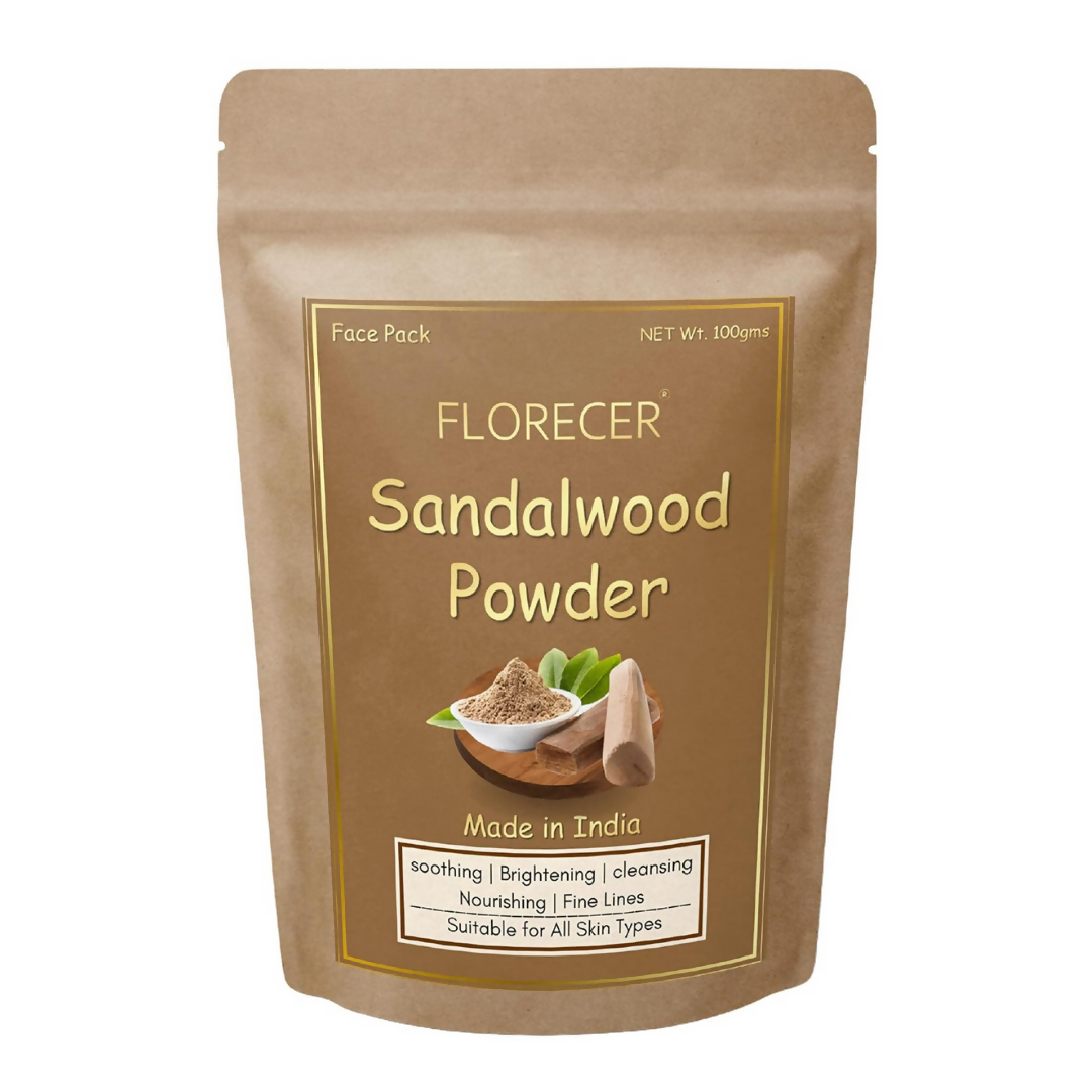 Florecer Sandalwood Powder For Face Pack | Grocsy