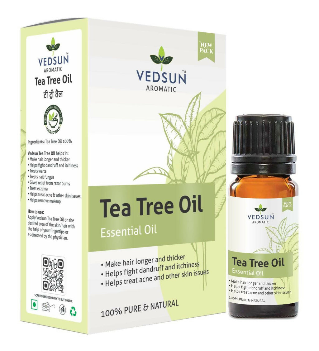 Vedsun Naturals Tea Tree Oil Pure & Organic for Skin | Grocsy