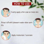 NutriGlow NATURAL'S Bamboo Charcoal Face Pack | Grocsy
