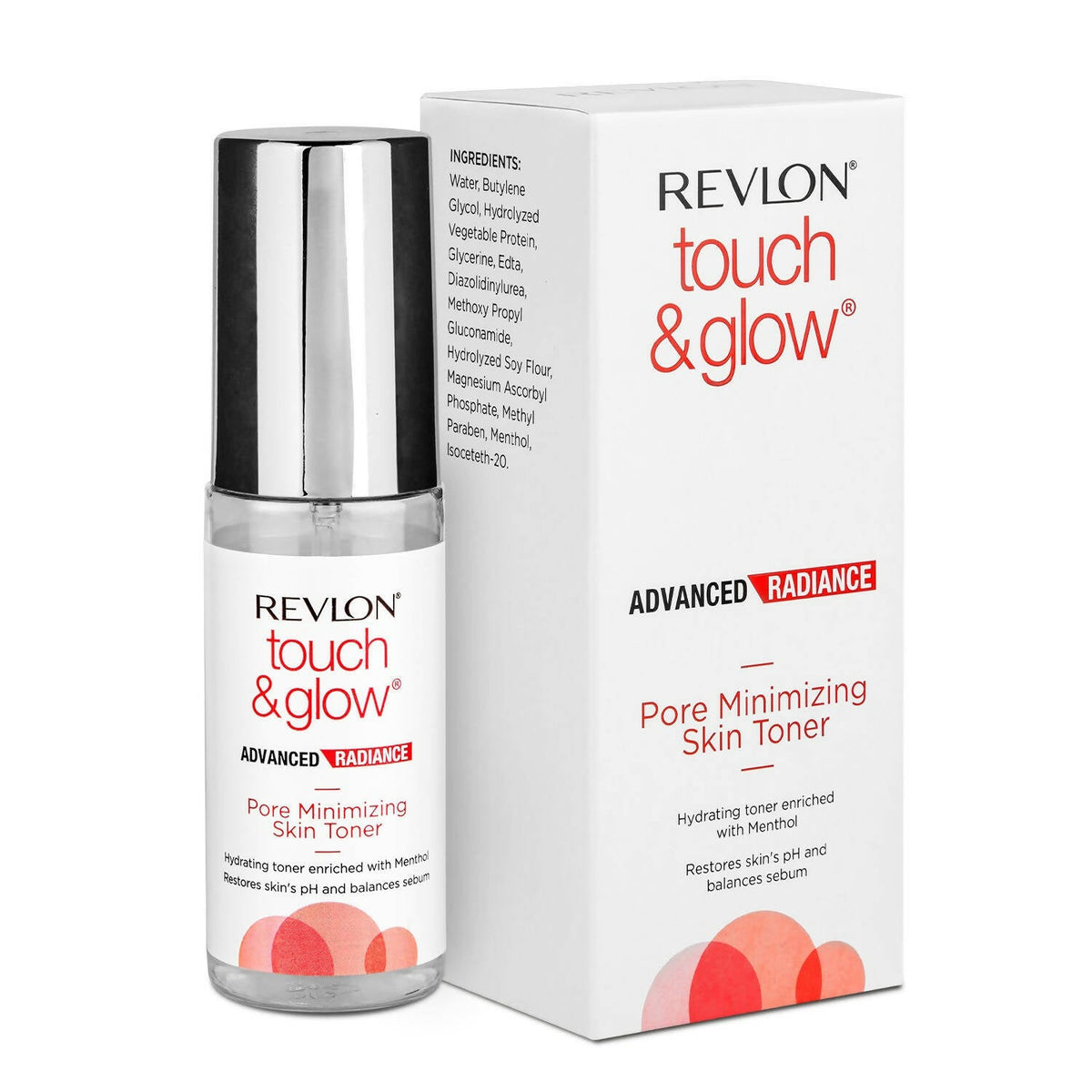 Revlon Touch & Glow Advanced Radiance Pore Minimizing Skin Toner | Grocsy