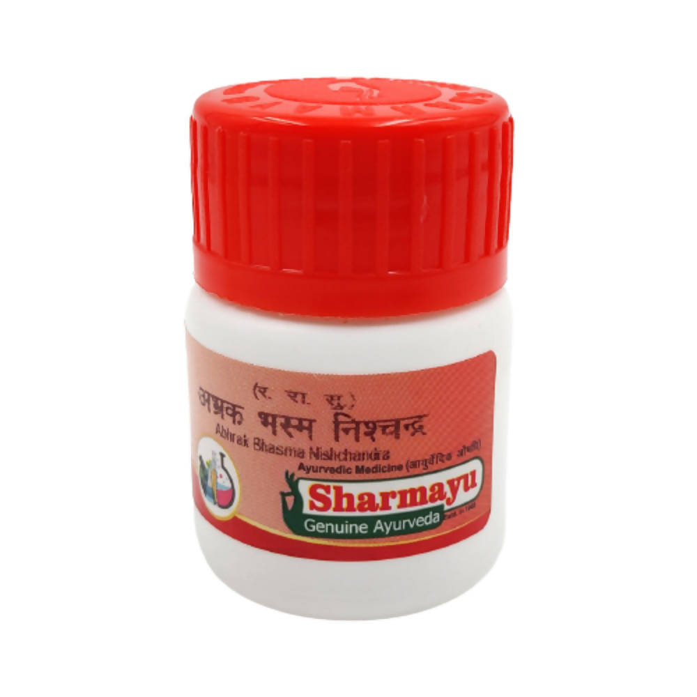 Sharmayu Ayurveda Abhrak Bhasma Nishchandra | Grocsy