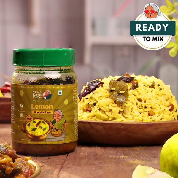 Sweet Karam Coffee Lemon Rice Mix Paste (Ready in Minutes) | Grocsy