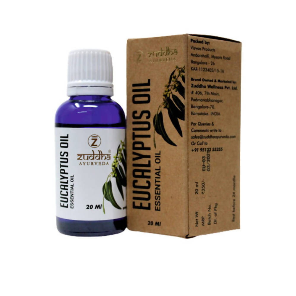 Zuddha Ayurveda Eucalyptus Essential Oil | Grocsy