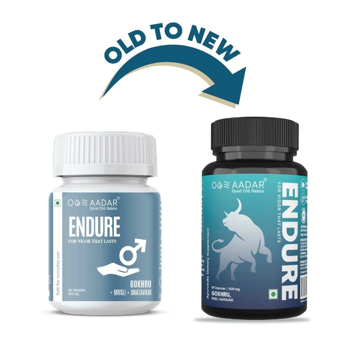 Aadar Endure 500mg Capsules | Grocsy