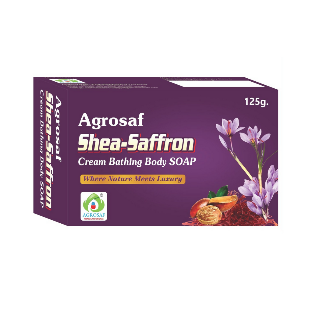 Agrosaf Shea Saffron Soap | Grocsy