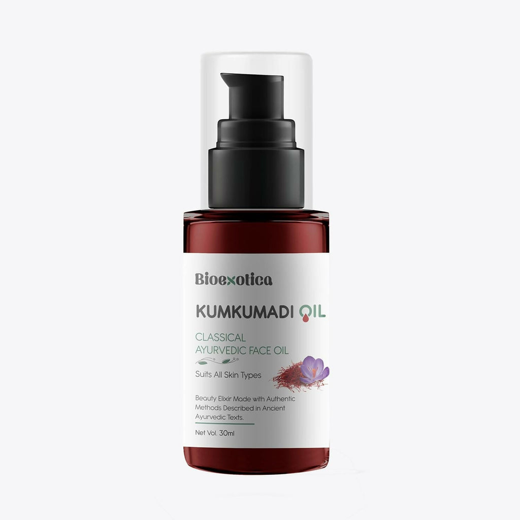 Bioexotica KumKumadi Oil - Classical Ayurvedic Face Oil | Grocsy
