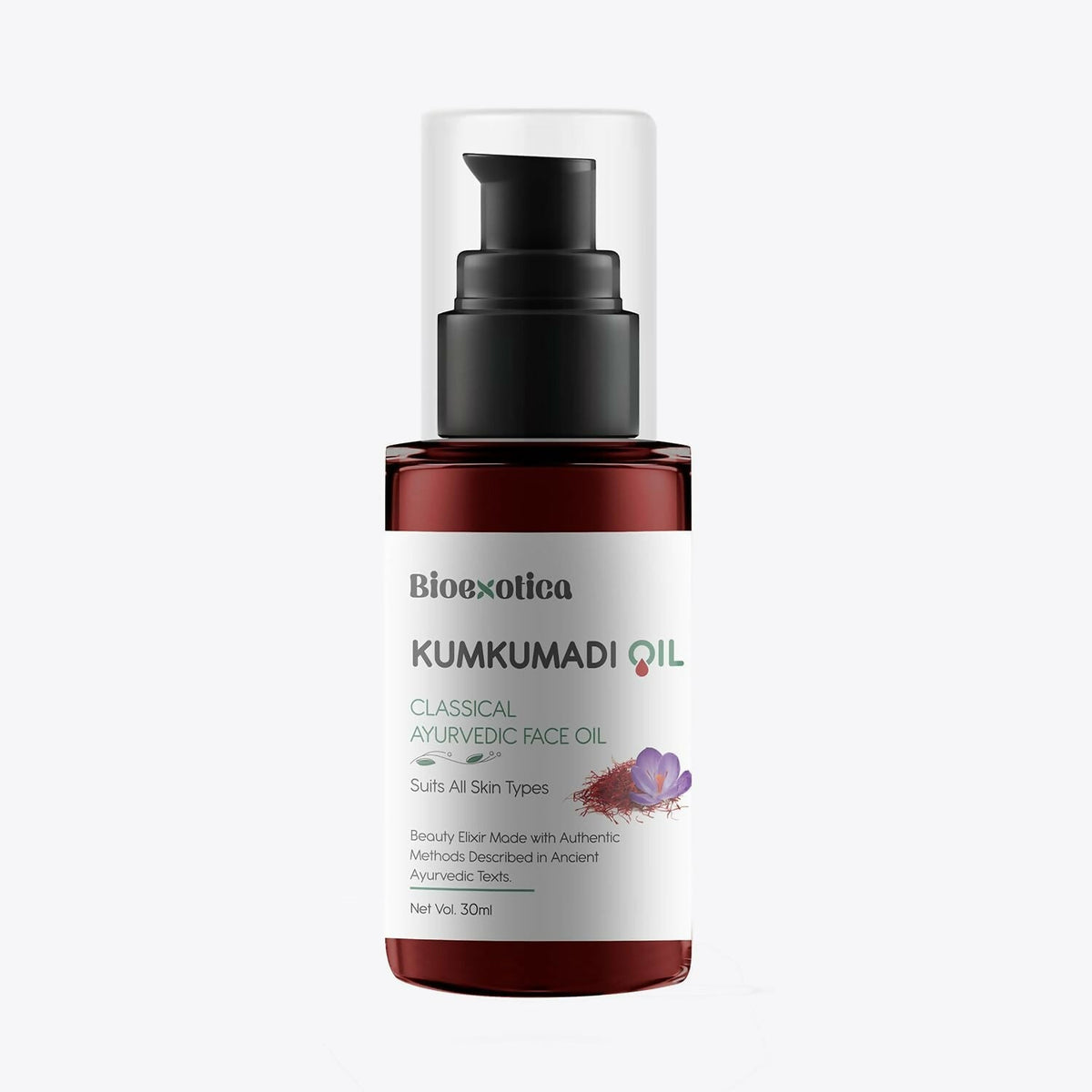 Bioexotica KumKumadi Oil - Classical Ayurvedic Face Oil | Grocsy