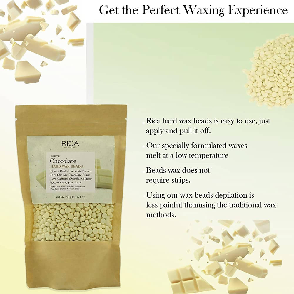 Rica White Chocolate Brazilian Hard Bead Wax | Grocsy