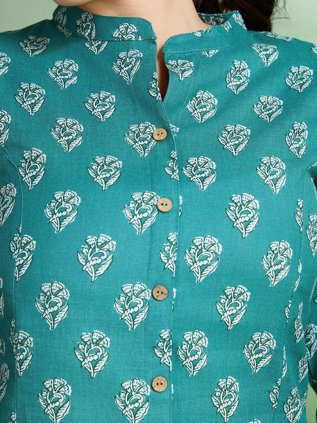 Sangria Printed Pure Cotton Kurta | Grocsy